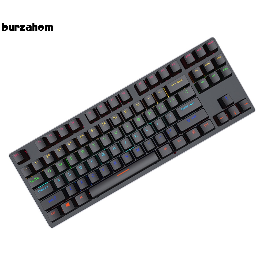 Bàn Phím 87 Phím Có Đèn Led Rgb Không Độc Hại Cho Văn Phòng