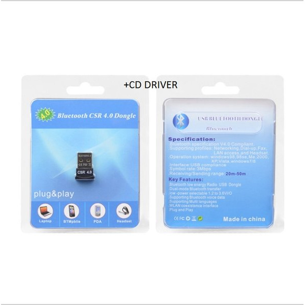 Usb Bluetooth Dongle Csr 4.0