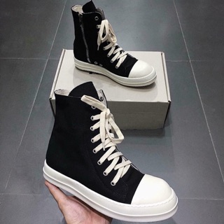Giày vải rick owen