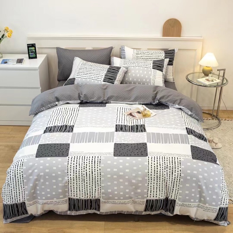 Bộ Chăn Ga Gối COTTON DEMIN (Mật Decor)