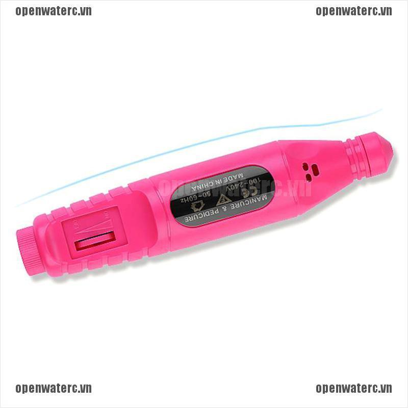 [Hàng mới về] Máy dũa móng tay bằng điện kết nối Usb tiện dụng kèm phụ kiện