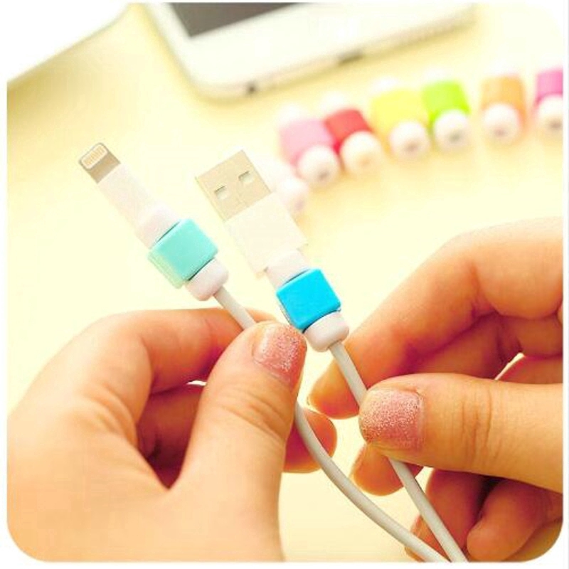 Set 3 nút bảo vệ đầu dây cáp thích hợp cho iPhone