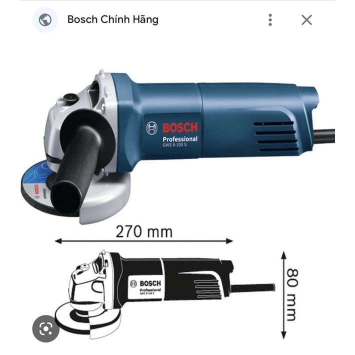 Chắn bụi máy mài Bosch GWS6-100