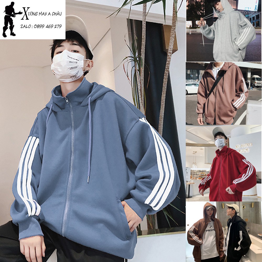 [VIDEO SP thực tế] Áo khoác nỉ ngoại cực chất CNV146 phong cách thể thao CNVC094 from 85kg