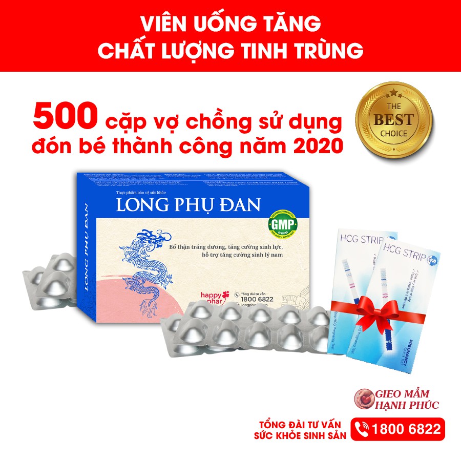 Long Phụ Đan 40 viên - Bổ tinh trùng, tăng cường sinh lý nam, tăng khả năng thụ thai | BigBuy360 - bigbuy360.vn