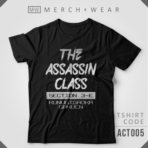 Mẫu áo thun in hình The Assassin Class - Assassination Classroom độc đẹp