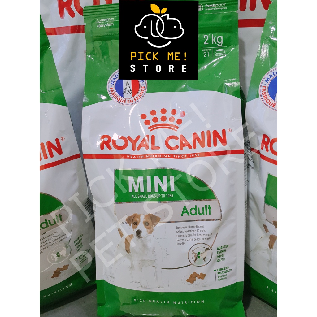 [ CHÍNH HÃNG ] Hạt Royal Canin Mini Adult Cho Chó Trưởng Thành Giống Nhỏ 1kg 2kg