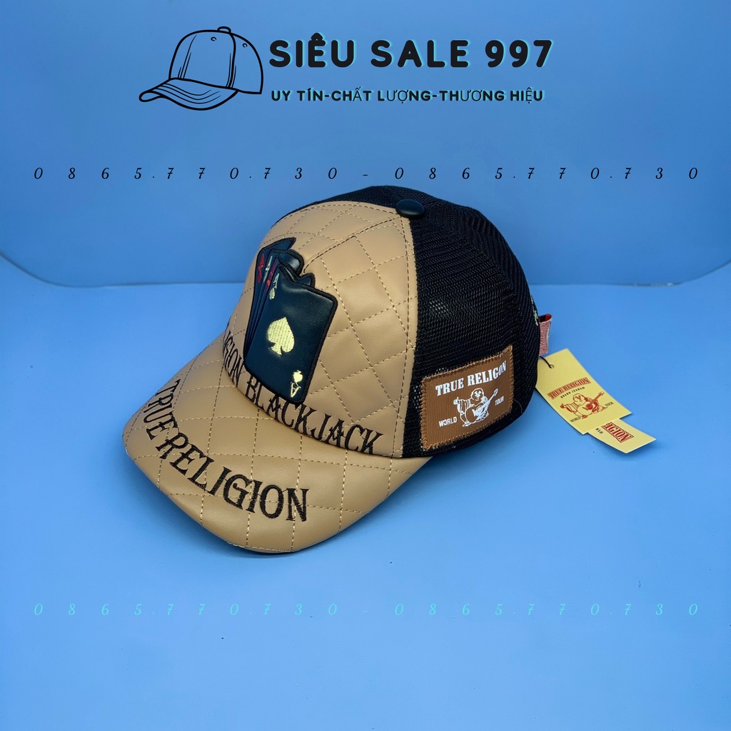 MŨ LƯỠI TRAI SIÊU PHẨM CAO CẤP LÁ BÀI FULL TEM FULL MÁC HIỆU ÔNG ĐỊA THỜI TRANG 4 MÀU SIÊU NGẦU