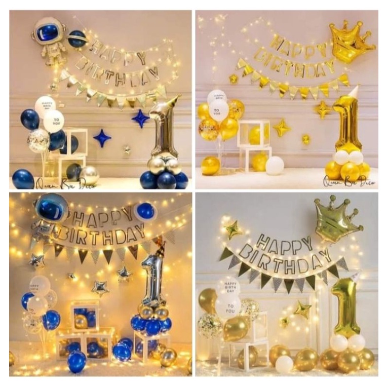 SET BÓNG TRANG TRÍ SINH NHẬT MẪU MỚI MS234