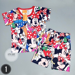 Bộ 3D Chuột Mickey cho bé gái