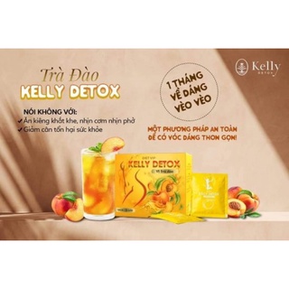 Trà đào kelly detox