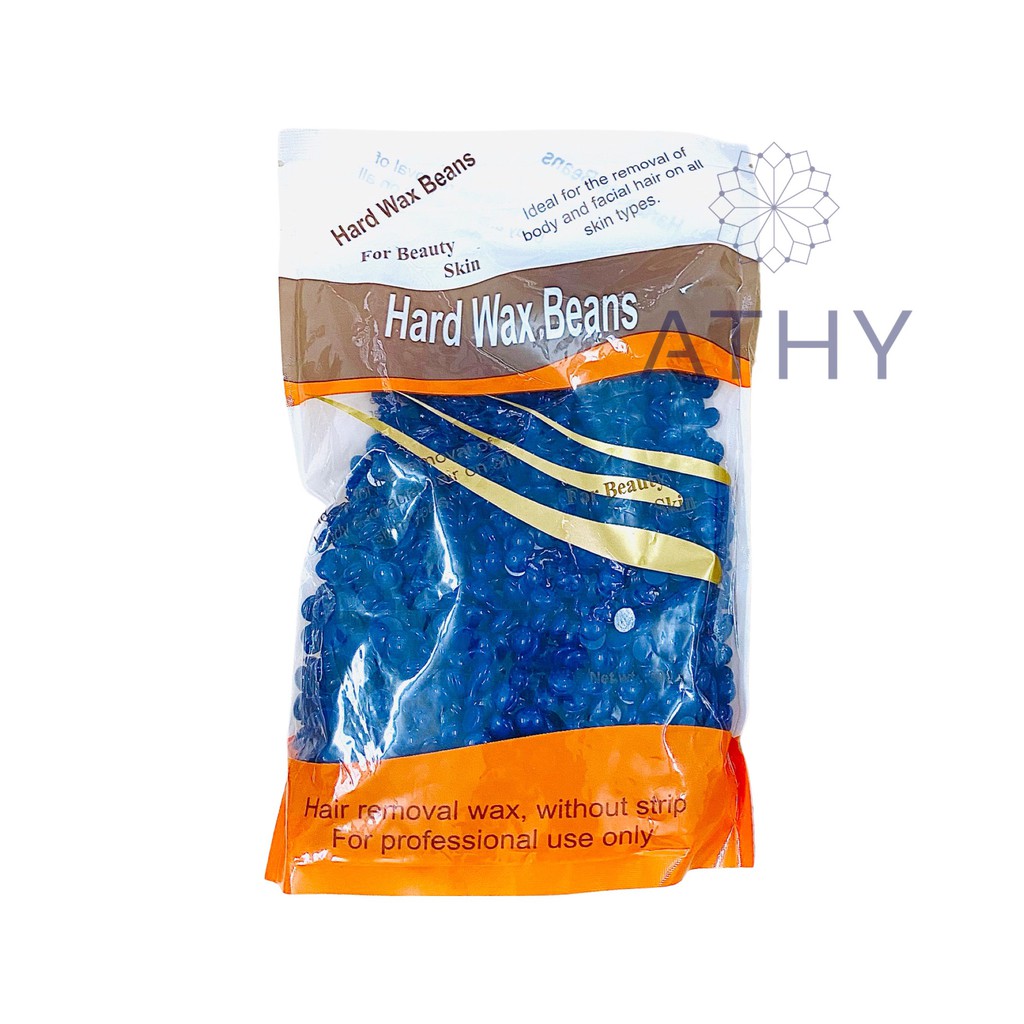 SÁP WAX LÔNG BỊCH 100G HOẶC 300G HARD WAX BEANS, hạt đậu tẩy lông bean, dùng cho nồi đun sap waxing, dùng tại nhà spa