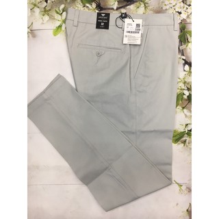QUẦN KAKI NAM ARISTINO XÁM AKKR04