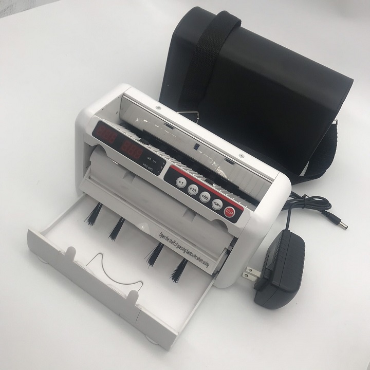 Máy Đếm Tiền Mini Nhỏ Gọn Dùng Pin AU-1000UK