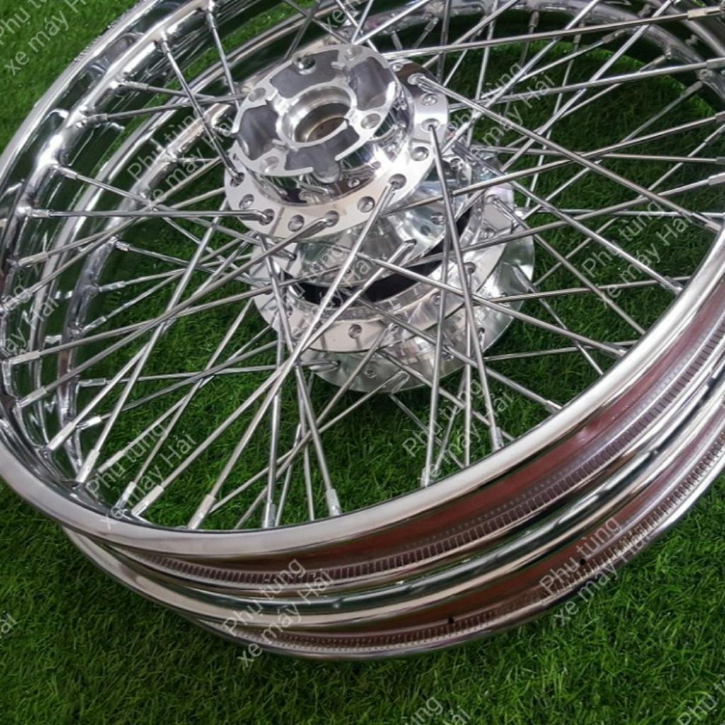 Bánh căm dành cho các dòng xe HONDA WAVE 1 thắng đĩa đùm mạ CROM Niềng sắt HONDA GOSHI HTH1168 MSP 01661