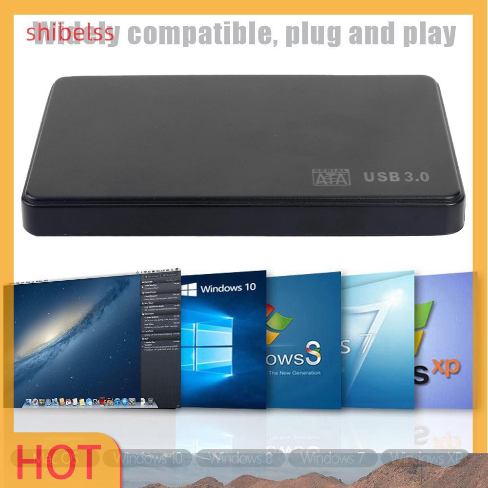 Hộp Đựng Ổ Cứng Ngoài 2.5 Inch Sata Usb3.0 Hdd 5gbps | BigBuy360 - bigbuy360.vn