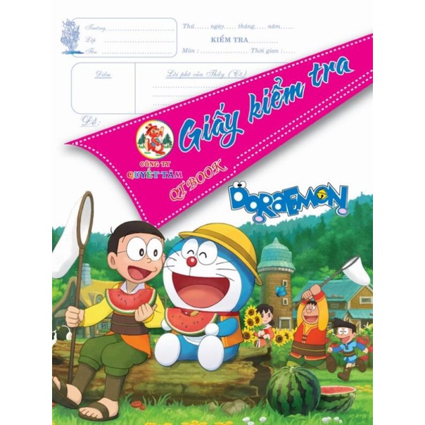 Tập kiễm tra  loại dầy 80gsm