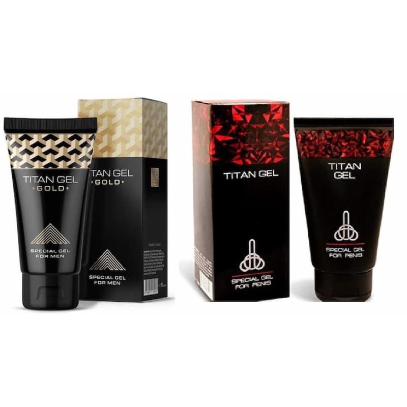 Gel Titan Nội Địa Nga - Gel tăng kích thước dương vật và cương dương, hỗ trợ cho các chàng - Min Shop