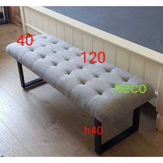 Ghế băng Bench bọc nệm vải