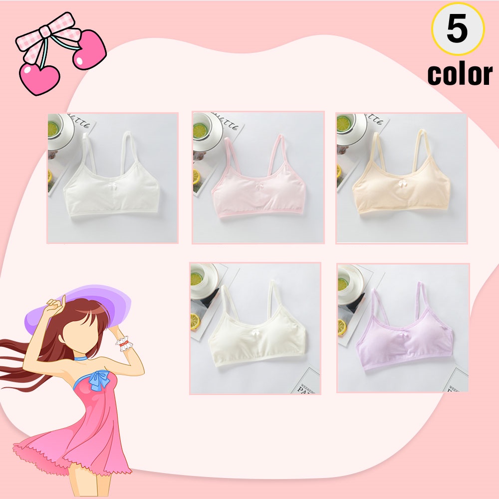 Áo bra cotton cho bé gái tuổi teen 10-16 tuổi