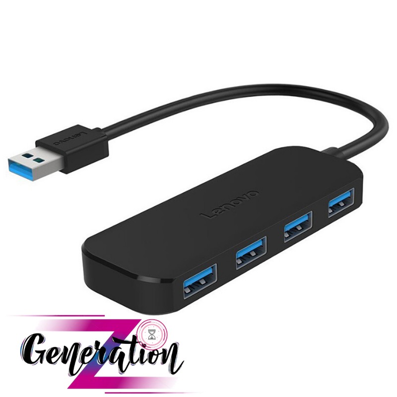 BỘ CHIA USB RA 4 CỔNG USB 3.0 LENOVO (A601) - HUB USB 4 PORT 3.O LENOVO (A601)