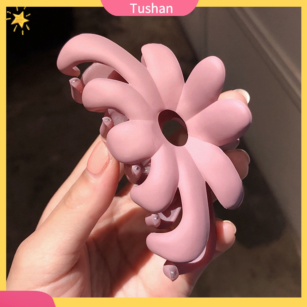 Kẹp tóc càng cua thiết kế hoa màu sắc kẹo ngọt thời trang dành cho nữ