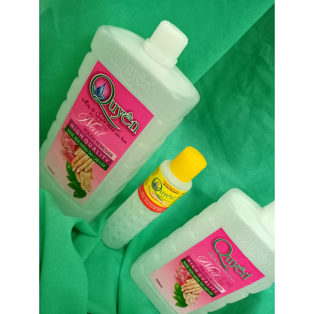 Nước rửa móng Quyên chai vuông - Trường Thọ, TĐ