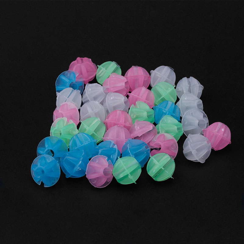 Set 36 Hạt Nhựa Dạ Quang Nhiều Màu Sắc Trang Trí Căm Xe Đạp