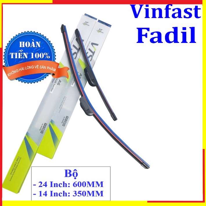 [GIÁ SỐC - HÀNG CHÍNH HÃNG] Bộ 2 thanh gạt nước mưa dành cho xe Vinfast Fadil