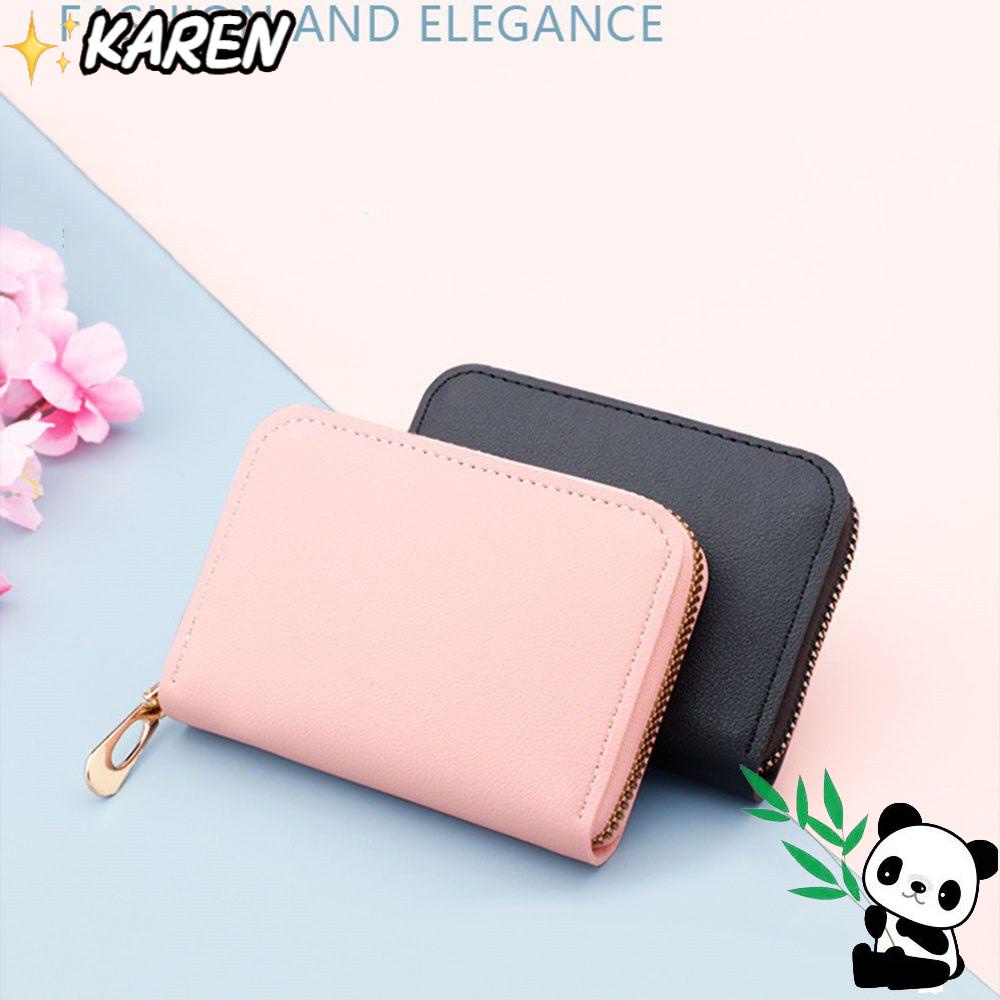 Ví Đựng Tiền Và Thẻ Có Khóa Kéo Thời Trang Công Sở