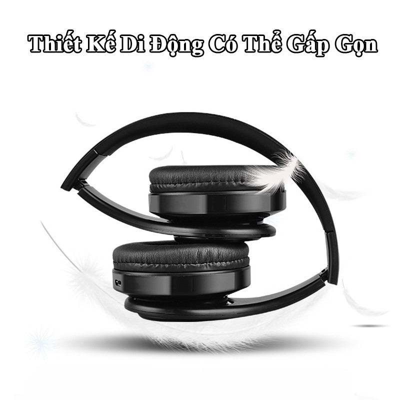 Tai nghe bluetooth GS-H3 chống ồn cao cấp, tai nghe không dây headphone blutooth chụp tai có mic đàm thoại