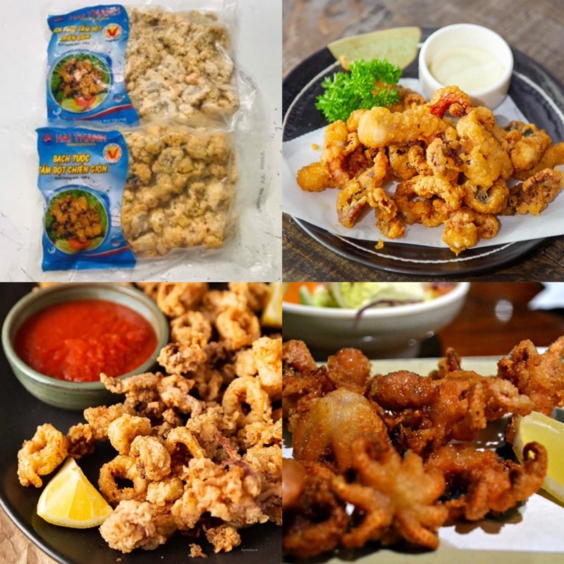 [PHÚ NHUẬN] BẠCH TUỘC TẨM BỘT 500GR