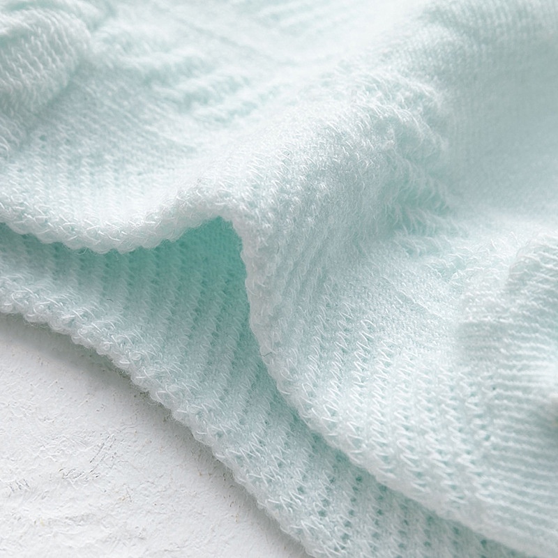 0-3 năm Vớ Lưới Cotton Mềm Mại Thoáng Khí Màu Trơn Dành Cho Bé