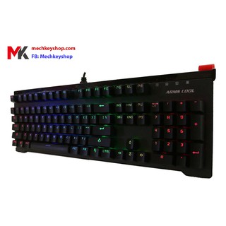 Bàn phím cơ Armcools led RGB - Blue switch Kailh