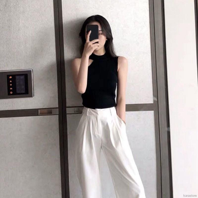 Áo Nữ Không Tay Trễ Vai Thời Trang Quyến Rũ | BigBuy360 - bigbuy360.vn