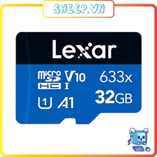 Thẻ nhớ LEXAR 32GB microSDHC Class 10, U1, V10, A1 – LSDMI32BB633A