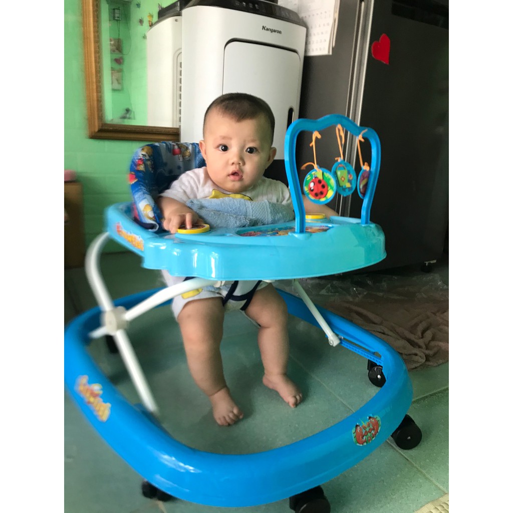 Xe Tập Đi Nhựa Chợ Lớn L3 Con Tôm  - M1390A-XTĐ - Dành Cho Bé Từ 6 - 12 Tháng