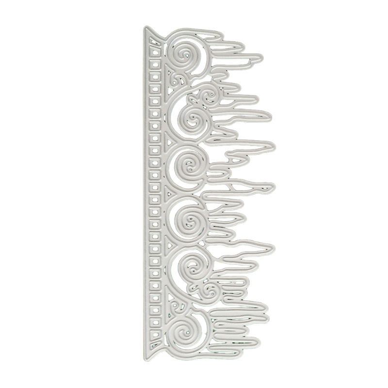 Khuôn Cắt Giấy Kim Loại Hình Bông Tuyết Xinh Xắn