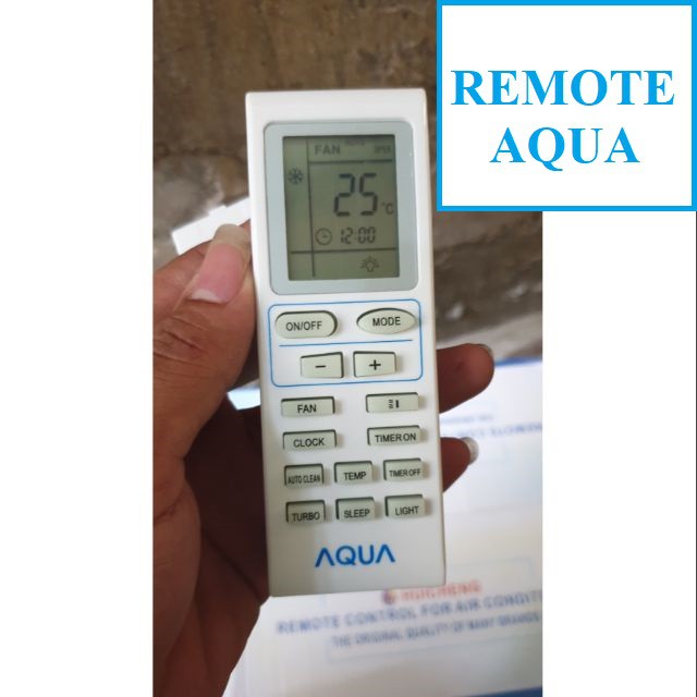 Remote Điều khiển máy lạnh điều hòa AQUA