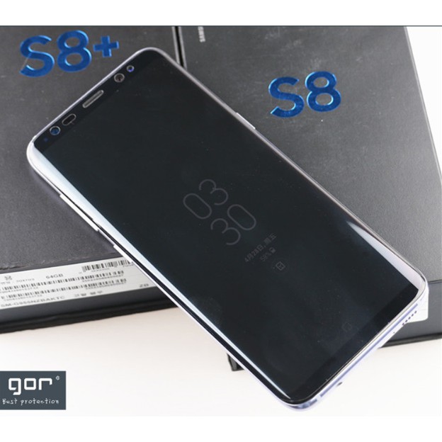 Bộ 3 miếng dán màn hình gor dành cho galaxy S8 ( 3 miếng dán trước và dán carbon)