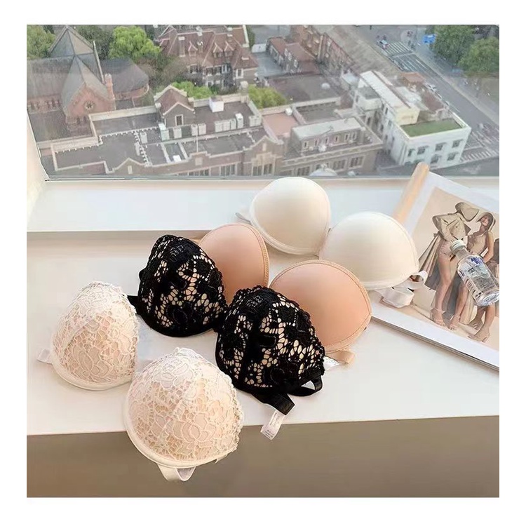 Áo Ngực Không Dây Không Đường May Có Đệm Nâng Ngực Chống Trượt Lưng Trần Gợi Cảm