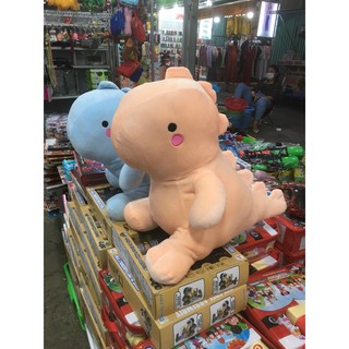 gấu bông khủng long má hồng