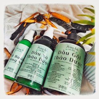 Gội-xả-xịt bưởi thảo dược dưỡng tóc, giảm rụng và kích mọc tóc