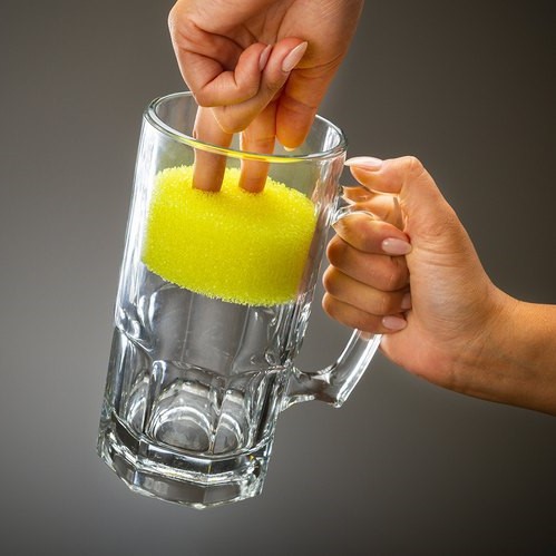 1/4 Miếng bọt xốp rửa chén nhà bếp nhà tắm