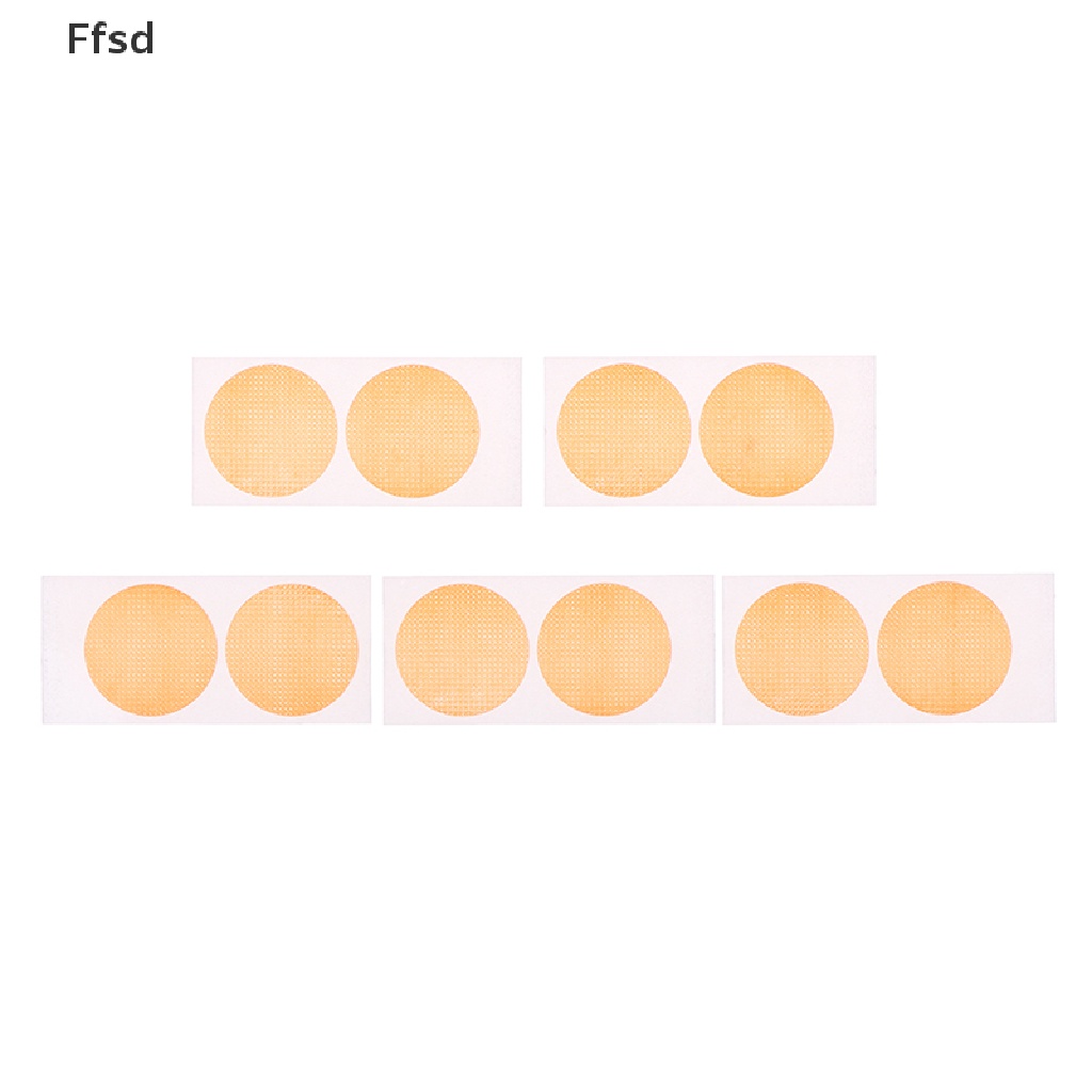 {Ffsd} Set 5 Cặp Miếng Dán Che Phủ Núm Vú Vô Hình Dành Cho Nam * Bán Chạy