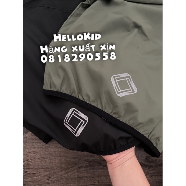 A380 - Áo gió GG Uk màu đơn giản bé trai