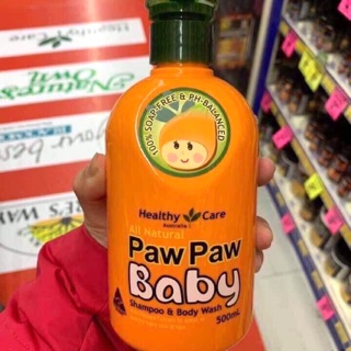 Sữa tắm gội Paw paw baby