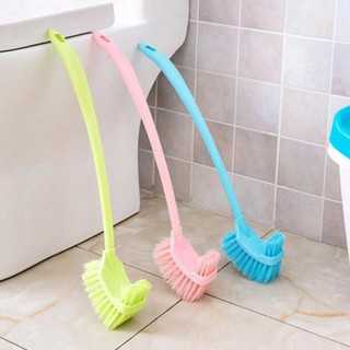 Bàn chải chà bồn cầu 2 đầu đa năng