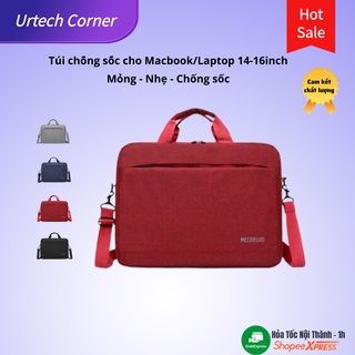 Túi đựng laptop chống sốc Urtechcorner túi đựng máy tính/macbook/laptop xách tay mỏng nhẹ 14 inch đến 15.6 inch