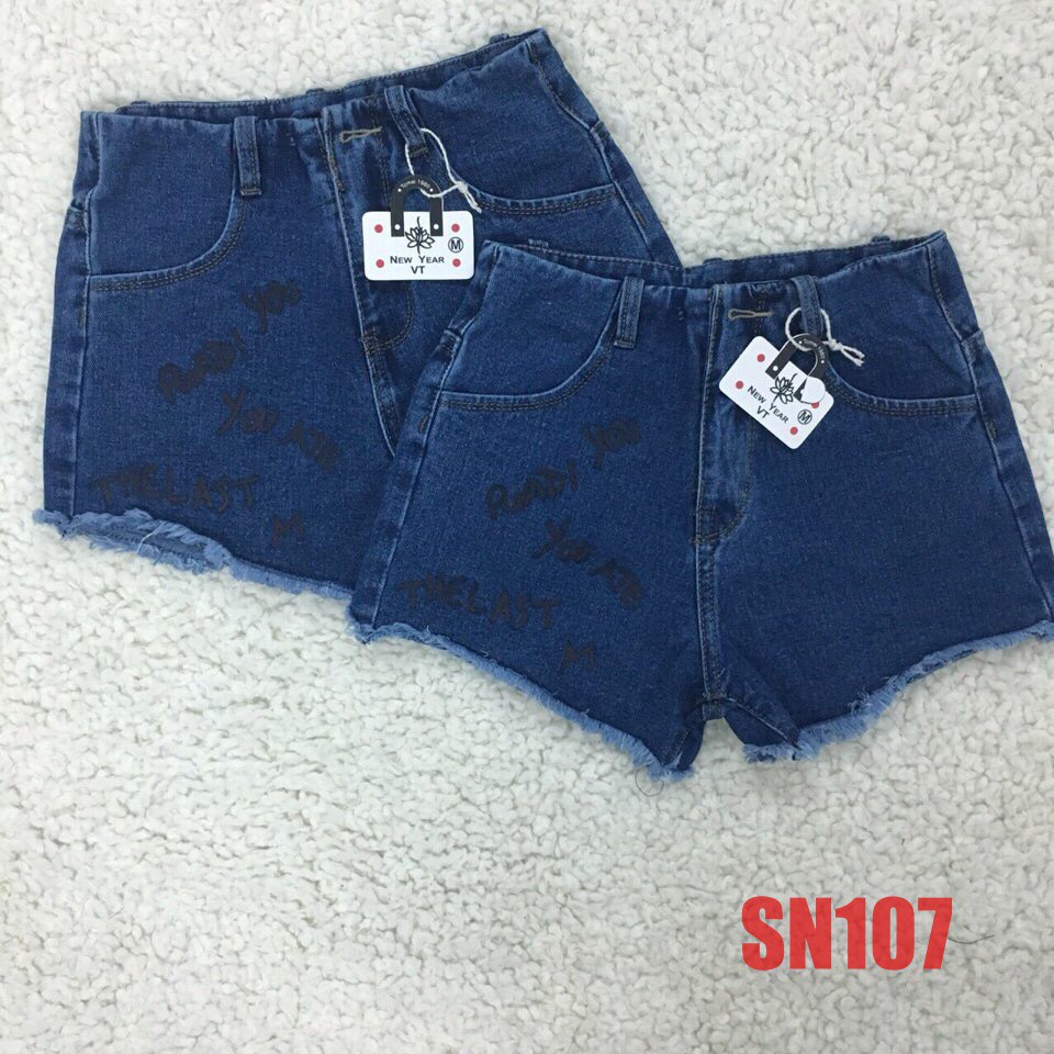 Quần short Jean nữ rách